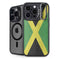 Jamaica Flag Distressed iPhone 14 Pro Max Kickstand Case